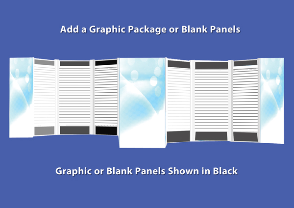 Trade show graphics package