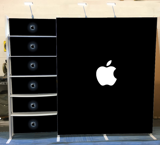 slat wall trade show display for exhibitions and events