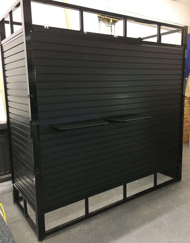 large Slat Wall rectangle displays