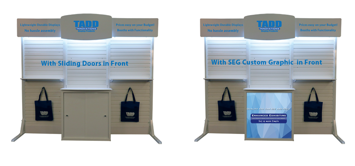 SEG Coonter upgrade for trade show display booth