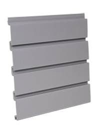 gray Slat wall PVC panels