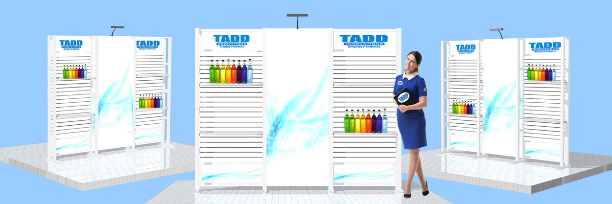 super V2 slat wall trade show booth