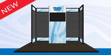 slat wall trade show display