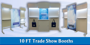 10 ft Trade Show diplays