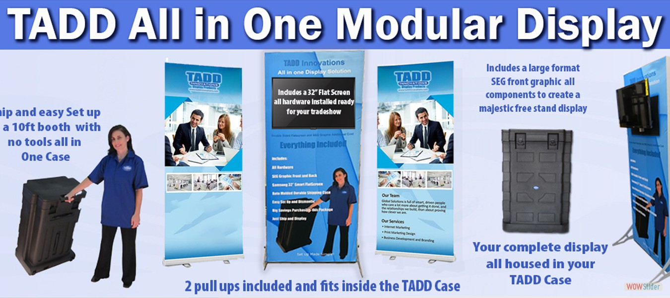 TADD modular display package